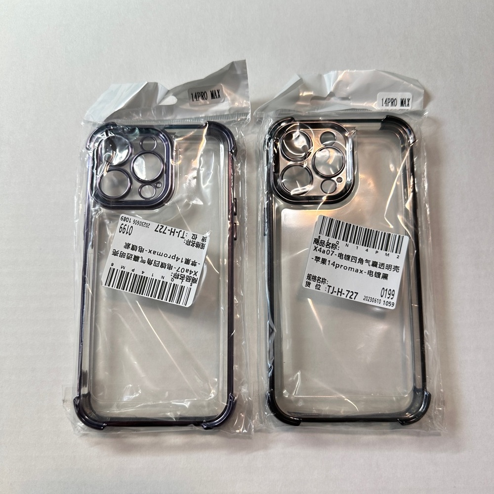 iPhone case for iPhone 14 pro max purple/black